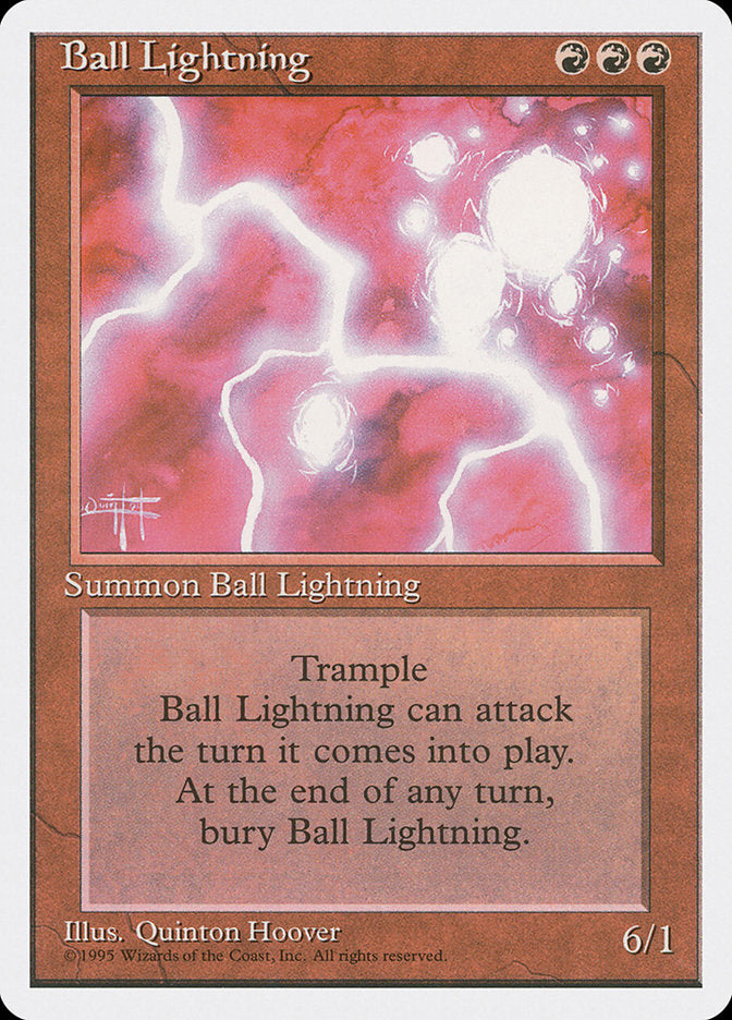 Ball Lightning [Fourth Edition] - Devastation Store | Devastation Store