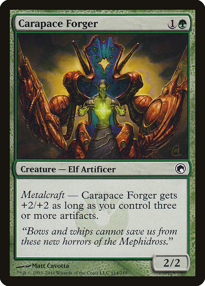 Carapace Forger [Scars of Mirrodin] | Devastation Store