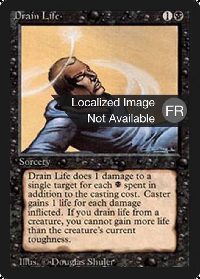 Drain Life [Foreign Black Border] | Devastation Store