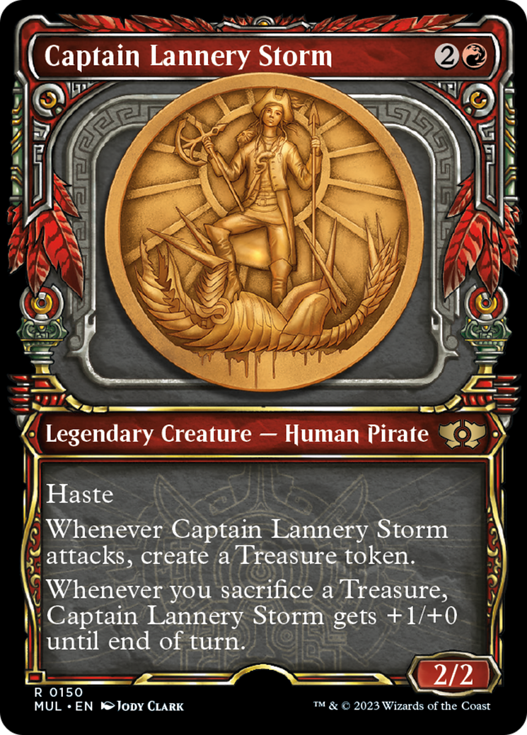 Captain Lannery Storm (Halo Foil) [Multiverse Legends] | Devastation Store
