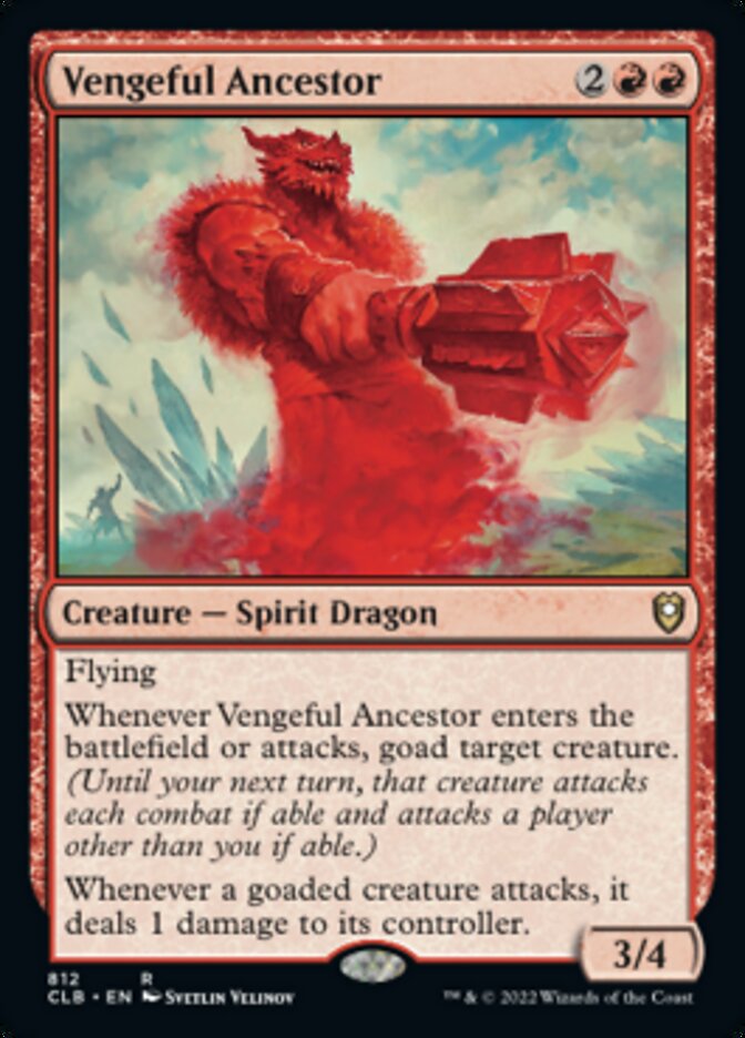 Vengeful Ancestor [Commander Legends: Battle for Baldur's Gate] | Devastation Store