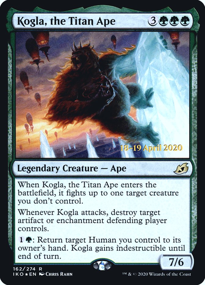 Kogla, the Titan Ape  [Ikoria: Lair of Behemoths Prerelease Promos] | Devastation Store