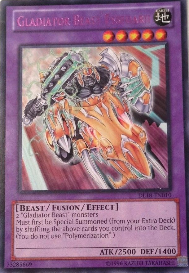 Gladiator Beast Essedarii (Purple) [DL18-EN010] Rare | Devastation Store