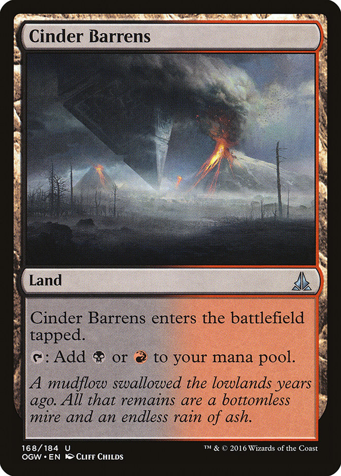 Cinder Barrens [Oath of the Gatewatch] | Devastation Store