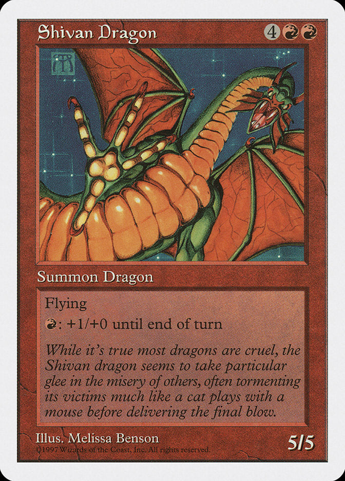 Shivan Dragon [Fifth Edition] - Devastation Store | Devastation Store