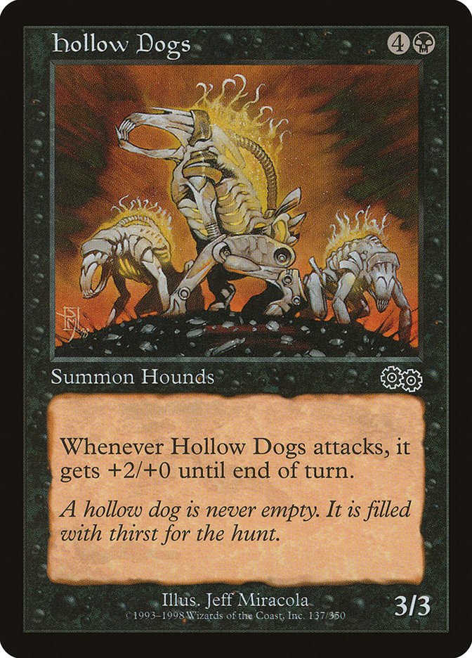 Hollow Dogs [Urza's Saga] - Devastation Store | Devastation Store
