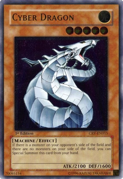 Cyber Dragon [CRV-EN015] Ultimate Rare | Devastation Store