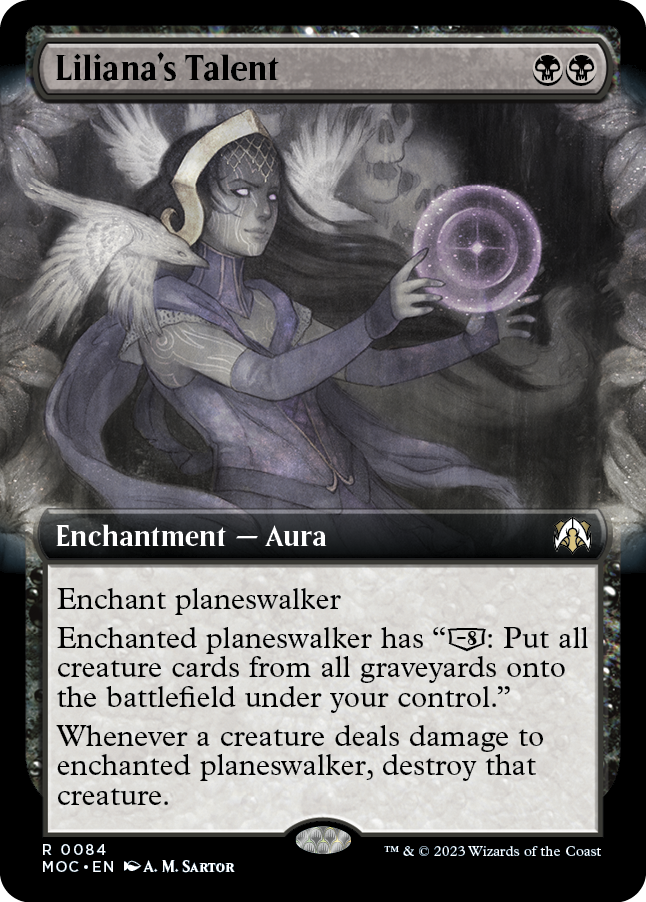 Liliana's Talent (Extended Art) [March of the Machine Commander] | Devastation Store