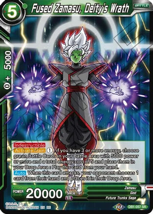 Fused Zamasu, Deity's Wrath [DB1-057] | Devastation Store