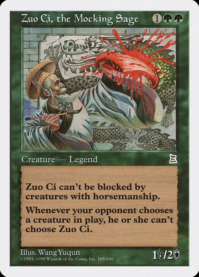 Zuo Ci, the Mocking Sage [Portal Three Kingdoms] | Devastation Store