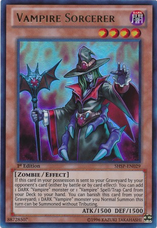Vampire Sorcerer [SHSP-EN029] Ultra Rare | Devastation Store