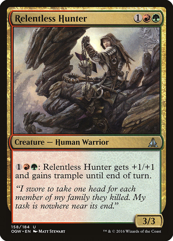 Relentless Hunter [Oath of the Gatewatch] | Devastation Store