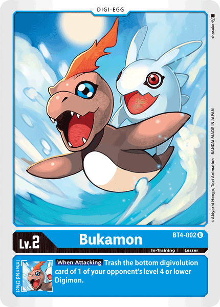 Bukamon [BT4-002] [Great Legend] | Devastation Store