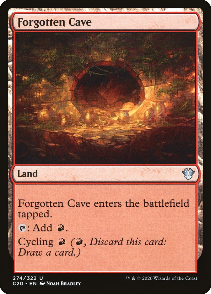 Forgotten Cave [Commander 2020] | Devastation Store