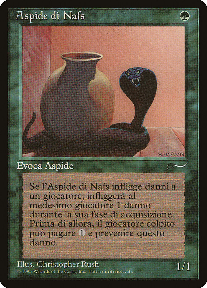 Nafs Asp (Italian) - "Aspide di Nafs" [Rinascimento] | Devastation Store