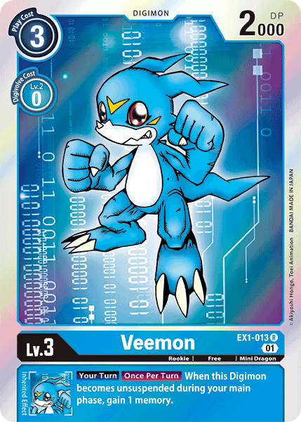Veemon [EX1-013] [Classic Collection] | Devastation Store
