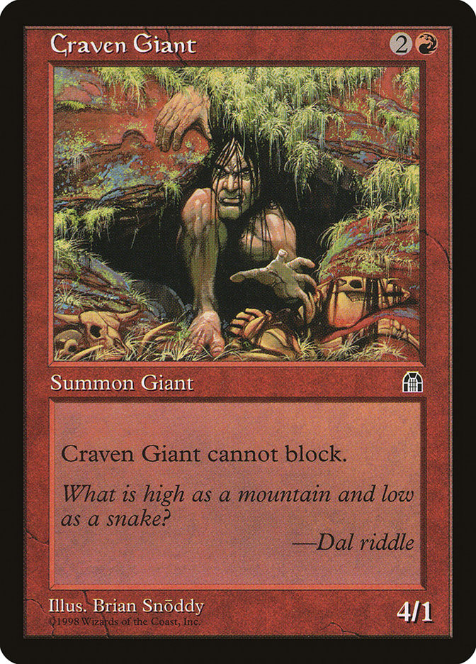 Craven Giant [Stronghold] | Devastation Store