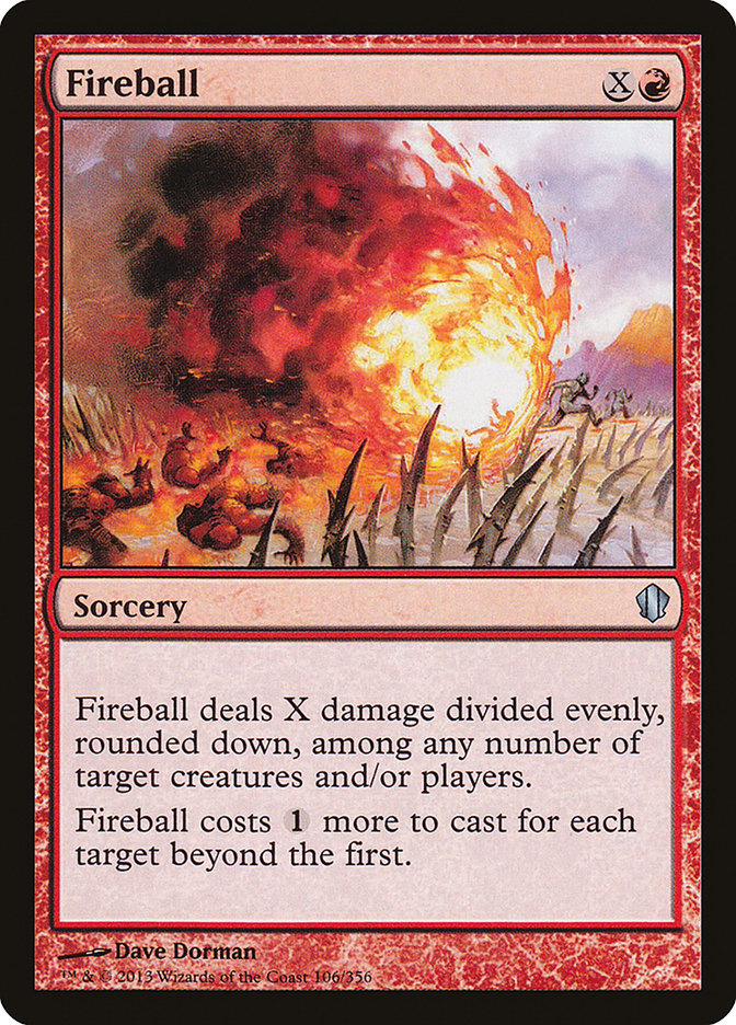 Fireball [Commander 2013] - Devastation Store | Devastation Store