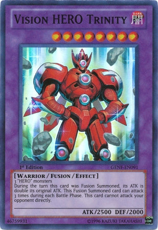 Vision Hero Trinity [GENF-EN091] Super Rare | Devastation Store