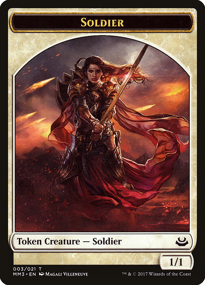 Soldier (003/021) [Modern Masters 2017 Tokens] | Devastation Store