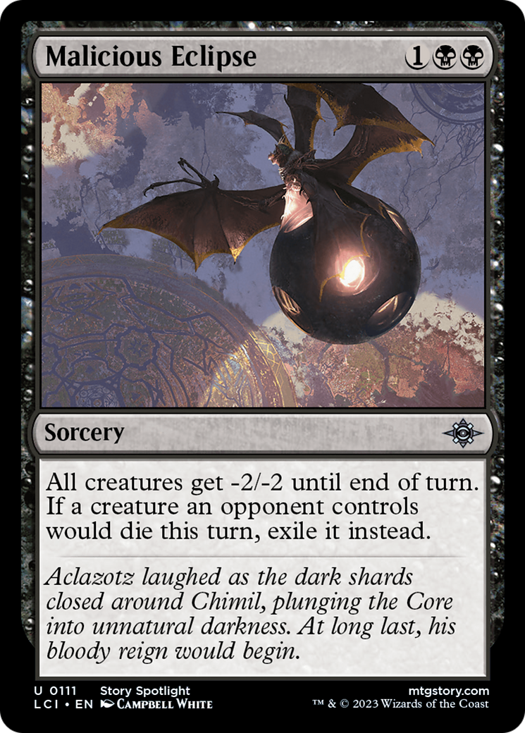 Malicious Eclipse [The Lost Caverns of Ixalan] | Devastation Store