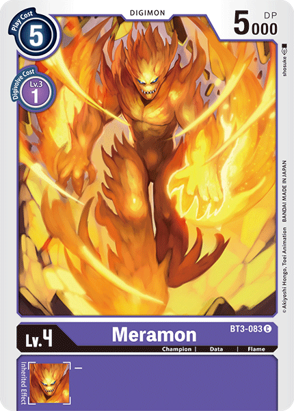 Meramon [BT3-083] [Release Special Booster Ver.1.5] | Devastation Store