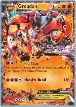 Groudon EX (85/160) (Primal Groudon - Alejandro Ng-Guzman) [World Championships 2015] | Devastation Store