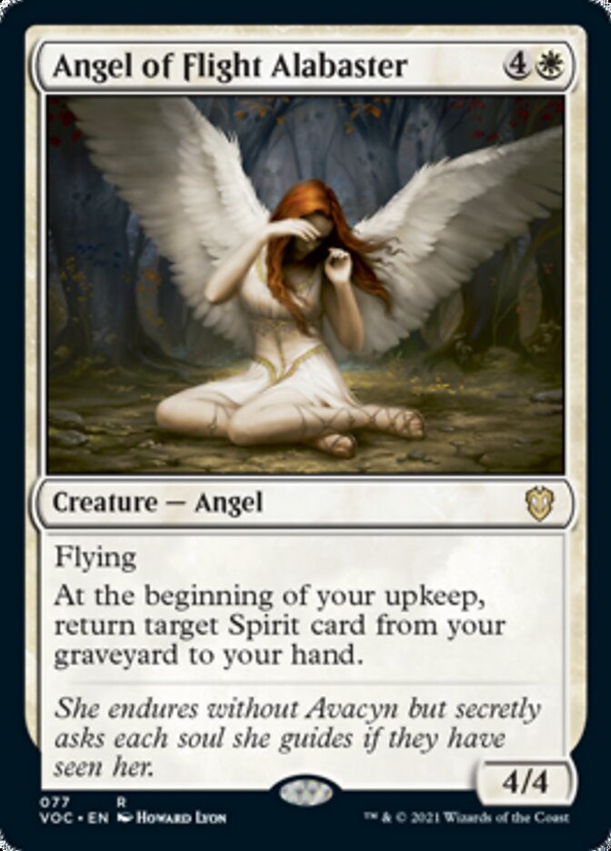 Angel of Flight Alabaster [Innistrad: Crimson Vow Commander] | Devastation Store
