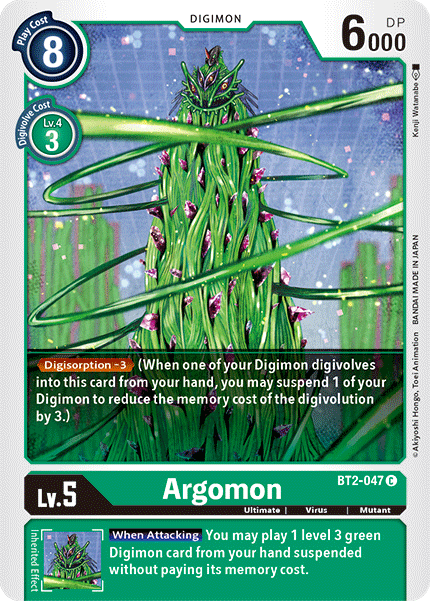 Argomon [BT2-047] [Release Special Booster Ver.1.5] | Devastation Store