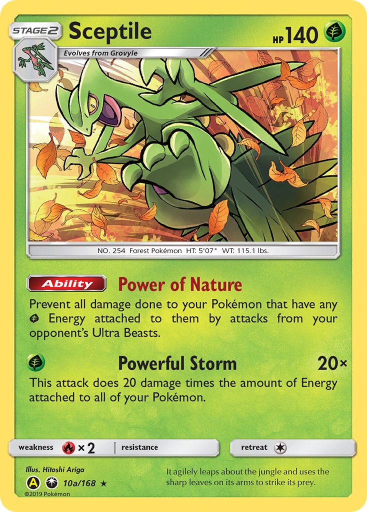 Sceptile (10a/168) [Alternate Art Promos] | Devastation Store