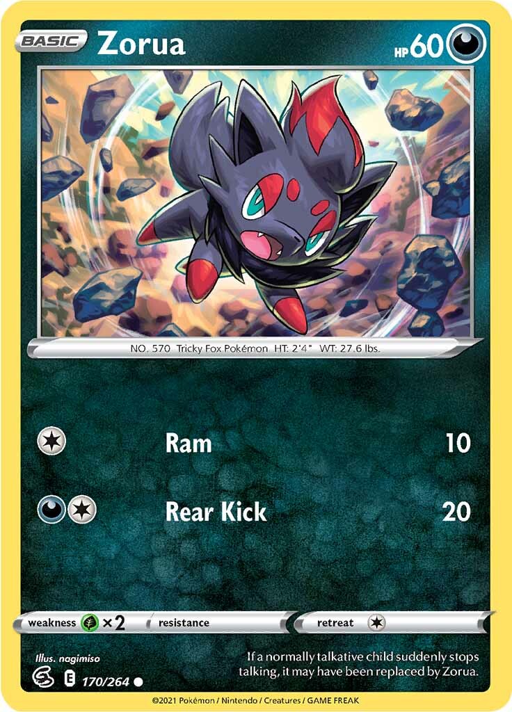 Zorua (170/264) [Sword & Shield: Fusion Strike] | Devastation Store