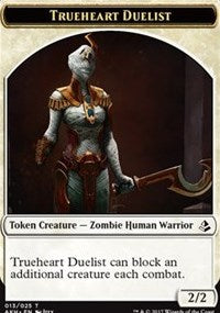 Trueheart Duelist // Snake Token [Amonkhet Tokens] | Devastation Store