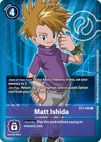 Matt Ishida [BT2-090] (Buy-A-Box Promo) [Release Special Booster Ver.1.0 Promos] | Devastation Store