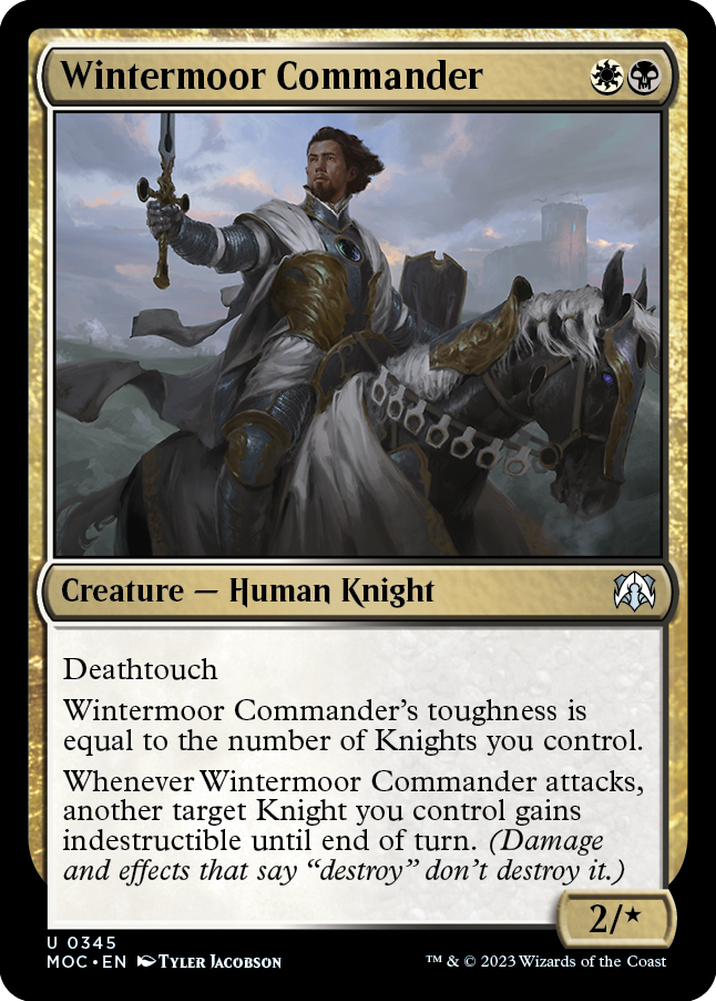 Wintermoor Commander [March of the Machine Commander] | Devastation Store