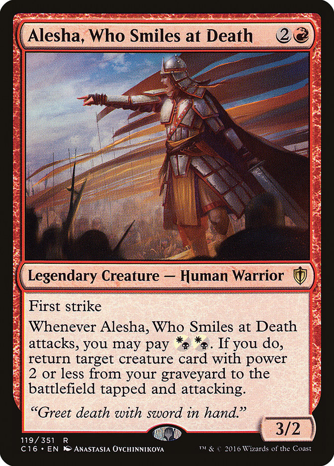 Alesha, Who Smiles at Death [Commander 2016] - Devastation Store | Devastation Store