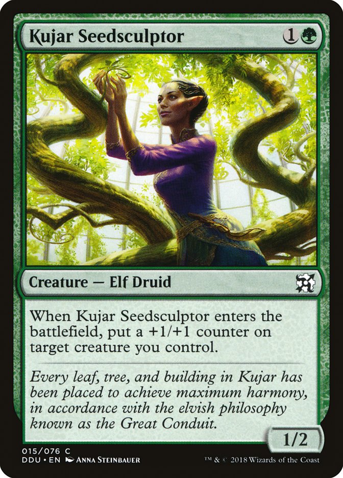 Kujar Seedsculptor [Duel Decks: Elves vs. Inventors] - Devastation Store | Devastation Store