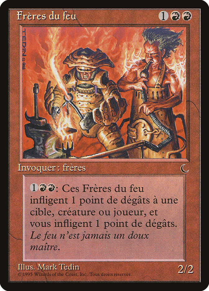 Brothers of Fire (French) - "Freres du feu" [Renaissance] | Devastation Store