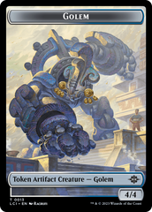 Map // Golem Double-Sided Token [The Lost Caverns of Ixalan Tokens] | Devastation Store