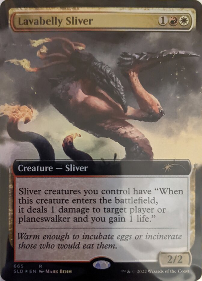 Lavabelly Sliver (Extended Art) [Secret Lair Drop Promos] | Devastation Store