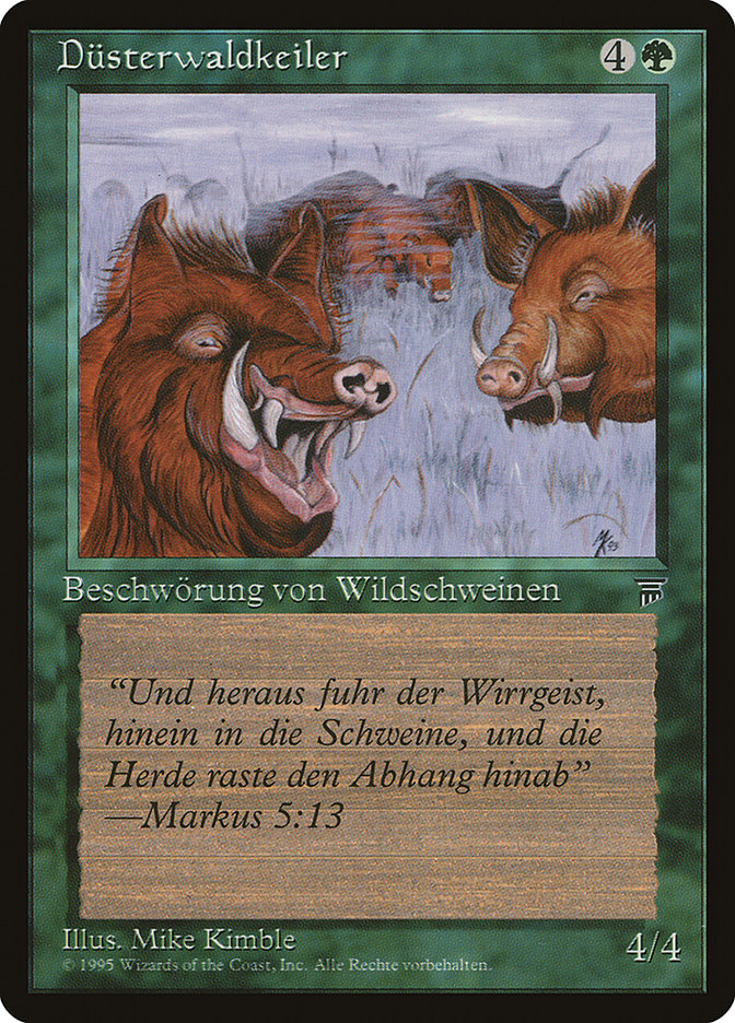 Durkwood Boars (German) - "Dusterwaldkeiler" [Renaissance] | Devastation Store