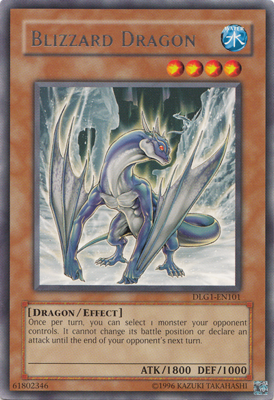 Blizzard Dragon [DLG1-EN101] Rare | Devastation Store