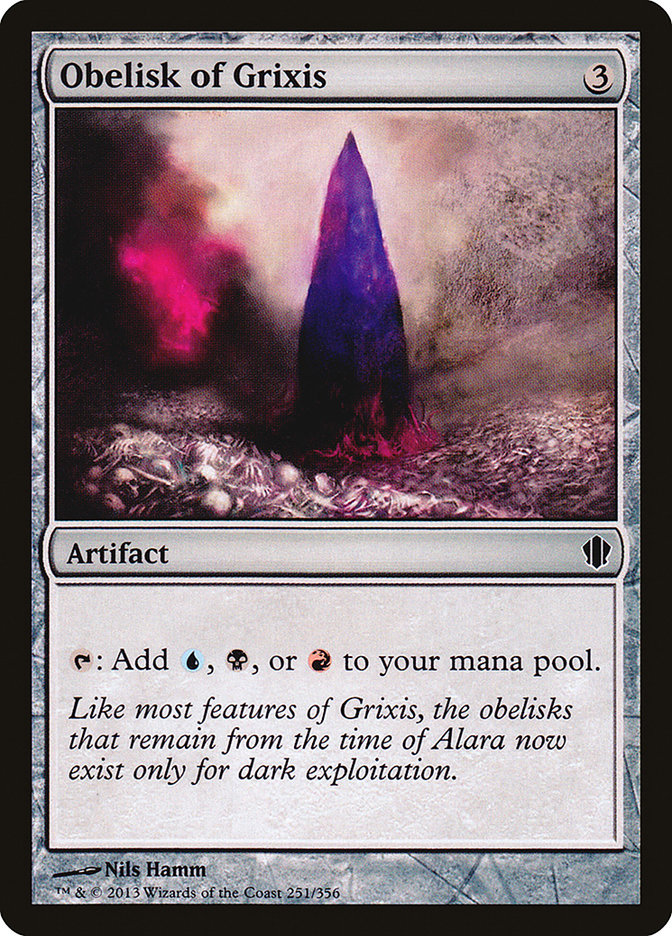 Obelisk of Grixis [Commander 2013] | Devastation Store