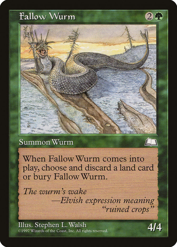 Fallow Wurm [Weatherlight] - Devastation Store | Devastation Store