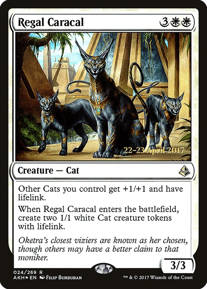 Regal Caracal  [Amonkhet Prerelease Promos] | Devastation Store