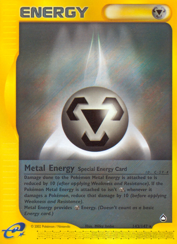 Metal Energy (143/147) [Aquapolis] | Devastation Store