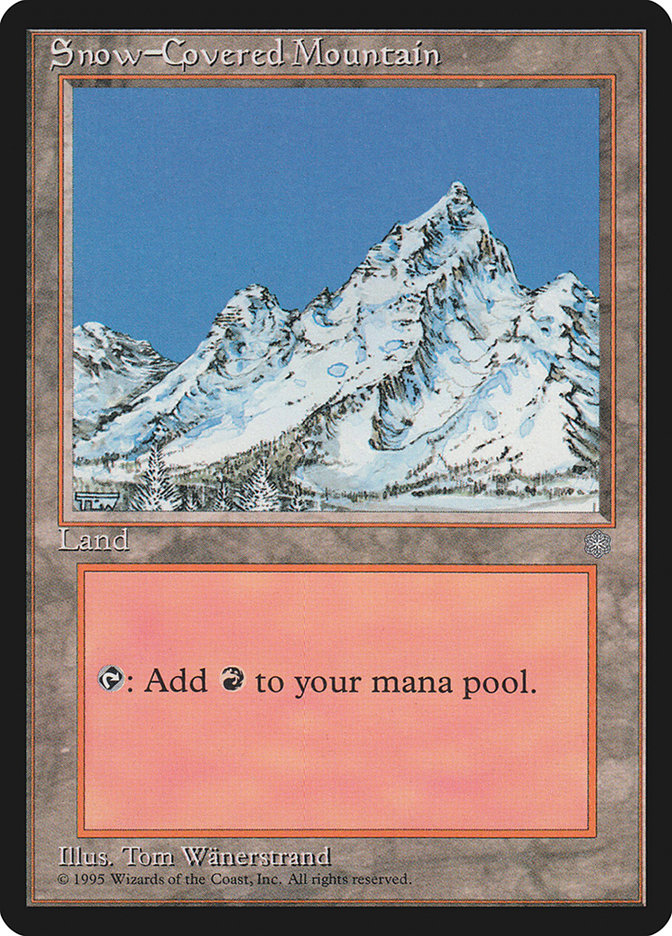 Snow-Covered Mountain [Ice Age] | Devastation Store
