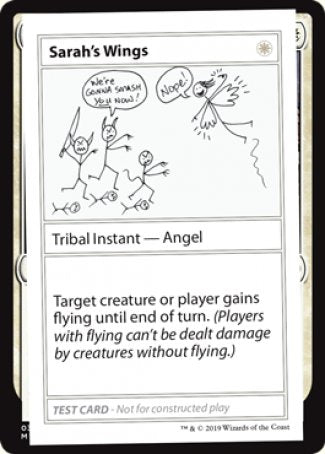 Sarah's Wings (2021 Edition) [Mystery Booster Playtest Cards] | Devastation Store