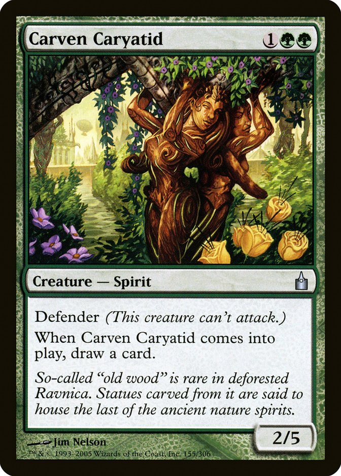 Carven Caryatid [Ravnica: City of Guilds] | Devastation Store