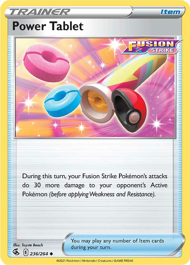 Power Tablet (236/264) [Sword & Shield: Fusion Strike] | Devastation Store