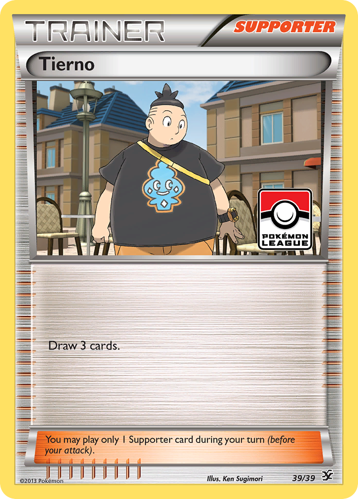 Tierno (39/39) [XY: Kalos Starter Set] | Devastation Store